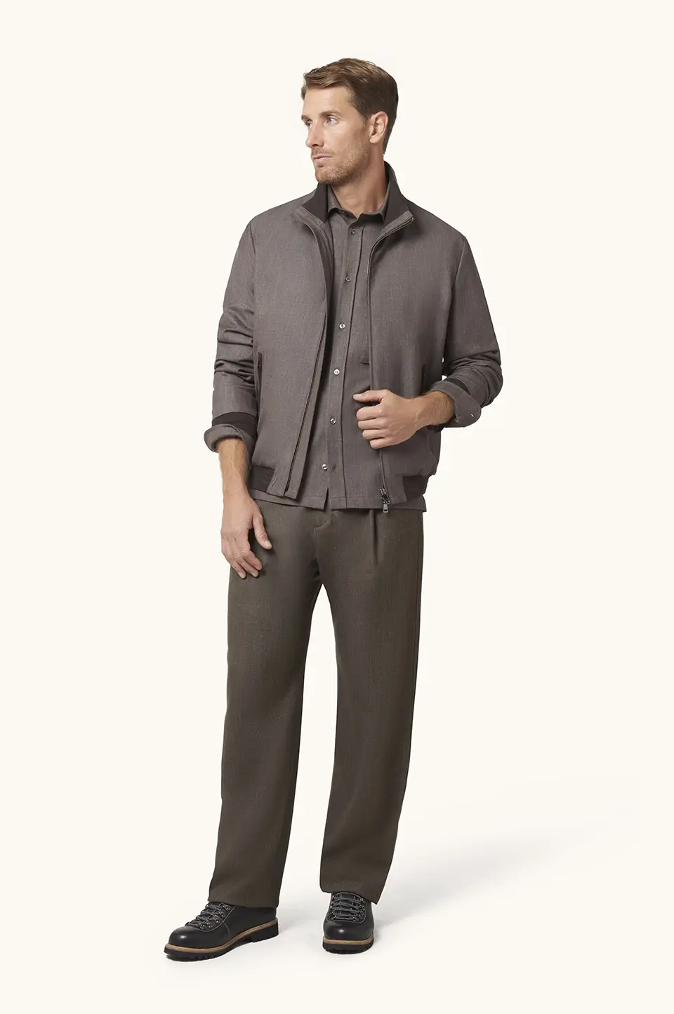 16314074-090-lf Muške pantalone Como Jersely® Paul & Shark 16314074 090 - Slika 1