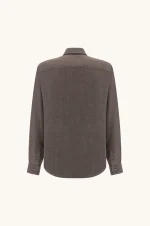 Braon Jersely® košulja/jakna (Overshirt) Paul & Shark 26413318 090 - Slika 5