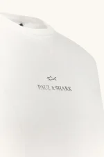 Majica kratkih rukava od laganog pamučnog žerseja sa malim printom Paul & Shark 99311008 10A - Slika 3